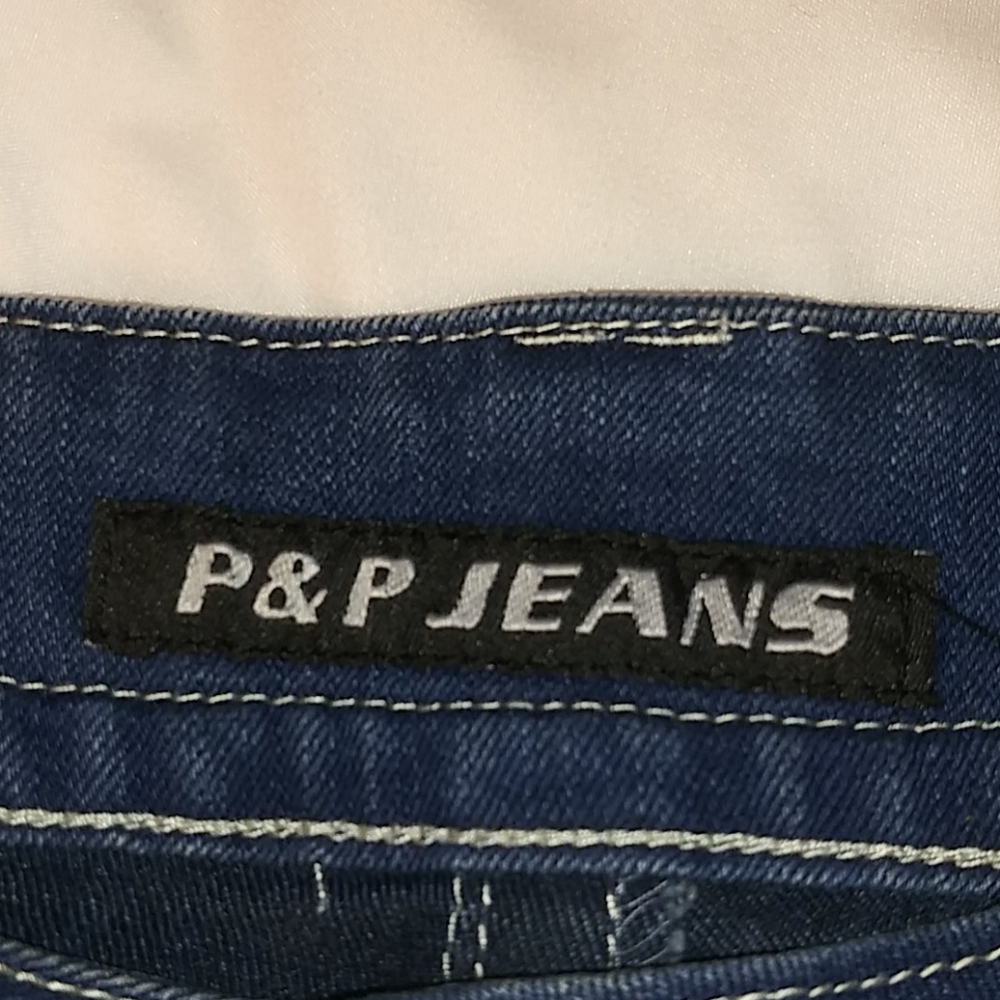 P&P JEANS Women Blue Jean Size: 15/16 NWOT - Picture 5 of 15